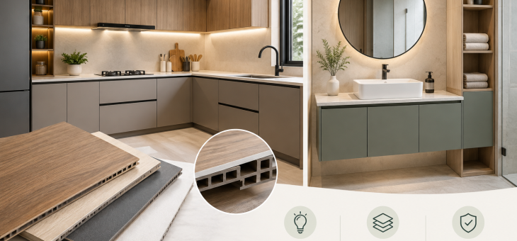 WPC Boards for Modular Kitchens and Bathroom Cabinets: Design Ideas, Thickness Guide, and Maintenance Tips